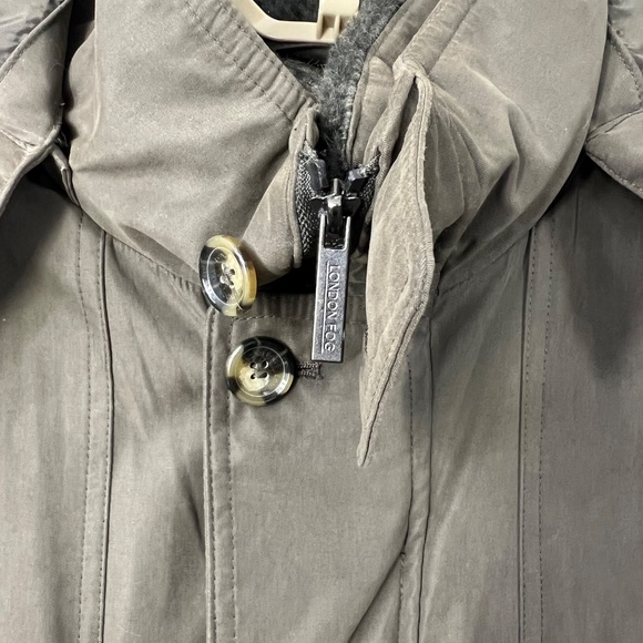NWOT |•LONDON FOG•| Heavy Duty Winter Insulated Convertible Field Coat Large - Picture 7 of 15